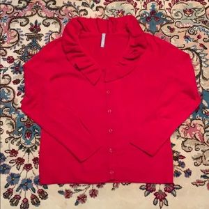 Like New Hanna Anderson Red Cardigan